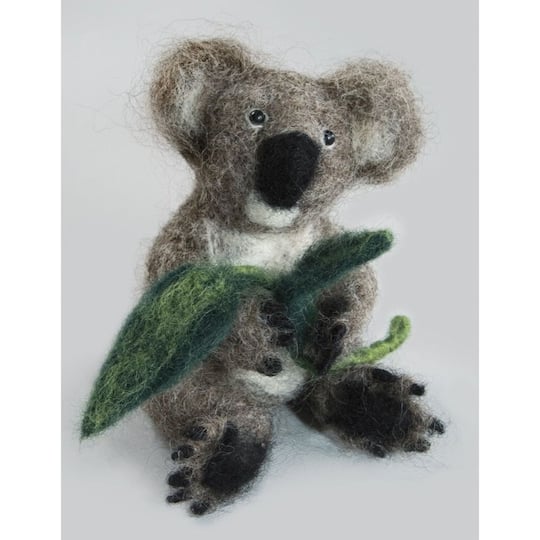 Crystal Art Felting Kit Funny Koala